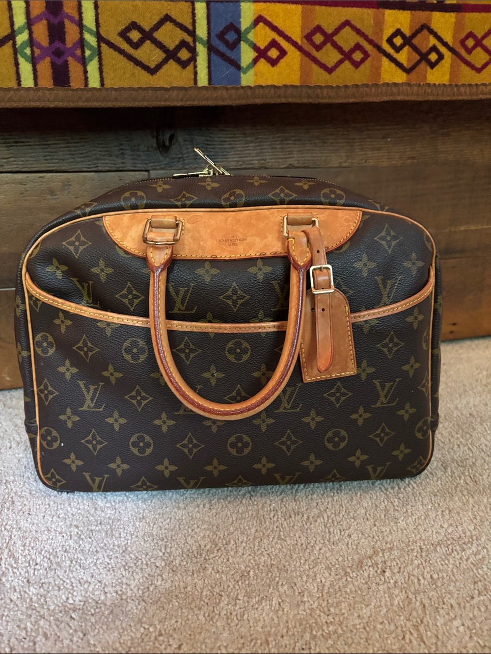 Louie Vuitton cosmetic travel bag